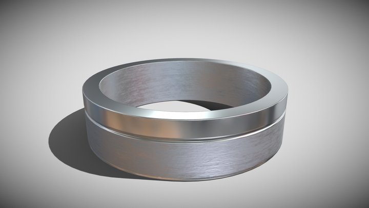 wedding ring mockup 3D Model