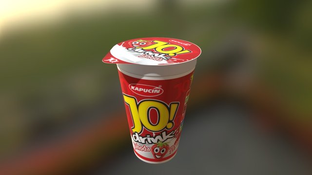 Jo! drink v05 3D Model