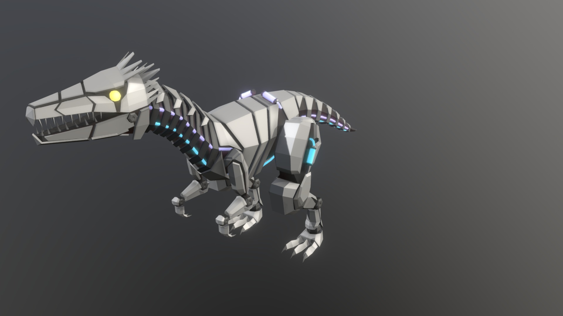 Robot Dino 3d on Behance