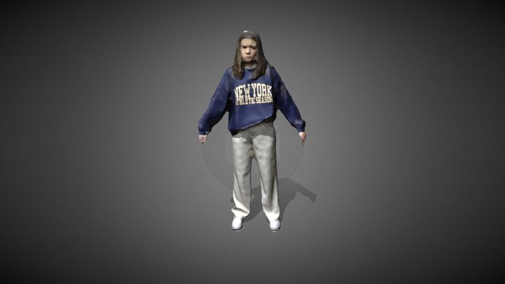 3D scan dancing 3D Model
