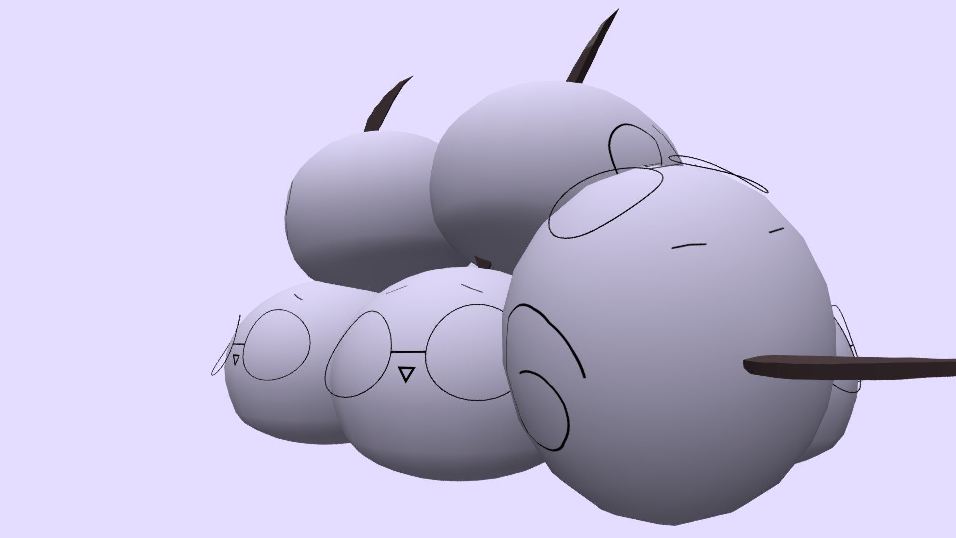 Mautou - 3D model by Proto (@Protom0n) [4a33656] - Sketchfab
