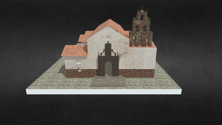 Huaro - Amigos de la Ruta del Barroco Andino 3D Model