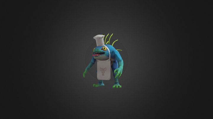 Murloc chief 3D Model