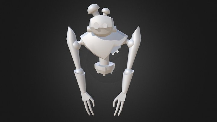 Mr Mushy Greybox01 3D Model