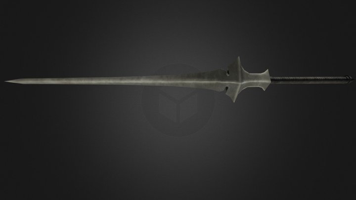 Blueblood Sword 3D Model