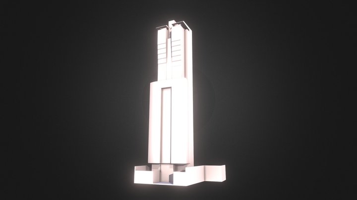 Palacio Pelegrini volumétrico 3D Model