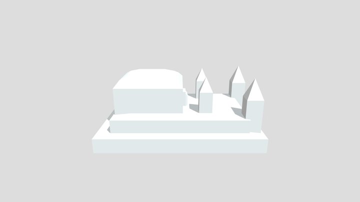 Egyptian Mausoleum 3D Model