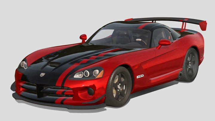 2009 Dodge Viper ACR – Modelo 3D gratuito STL