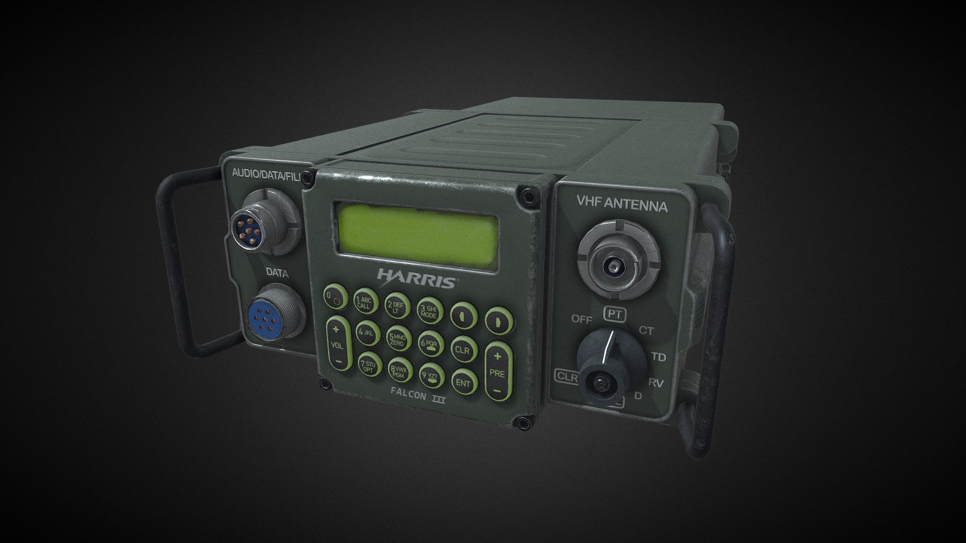 Harris AN/PRC 117 Radio - Buy Royalty Free 3D model by Pnuky [4a38270 ...