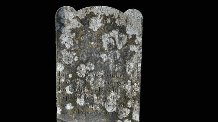 Daniel Donahoe (1769-1821) Headstone – Modello 3D gratuito STL