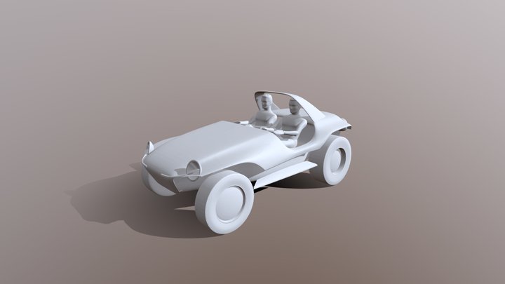 meyers manx model 2 subd 3D Model