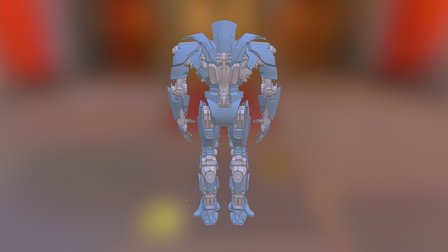 Gipsy Danger 3D Model