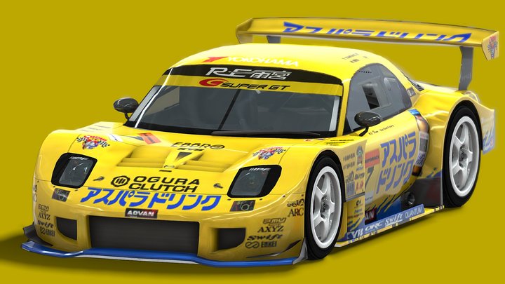 2006 Mazda RX-7 GT300 RE Amemiya – Gratis 3D-model STL