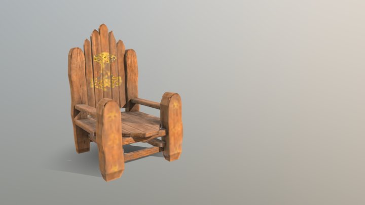Viking Chair Worn