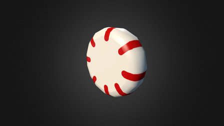Peppermint Piece 3D Model