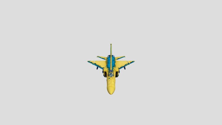 J8F-war thunder, Esports livery 3D Model