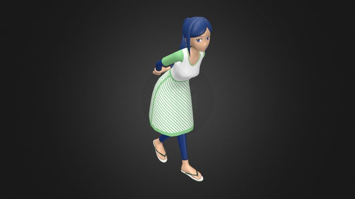 Female - Style 3 (Pose 2: Asking)