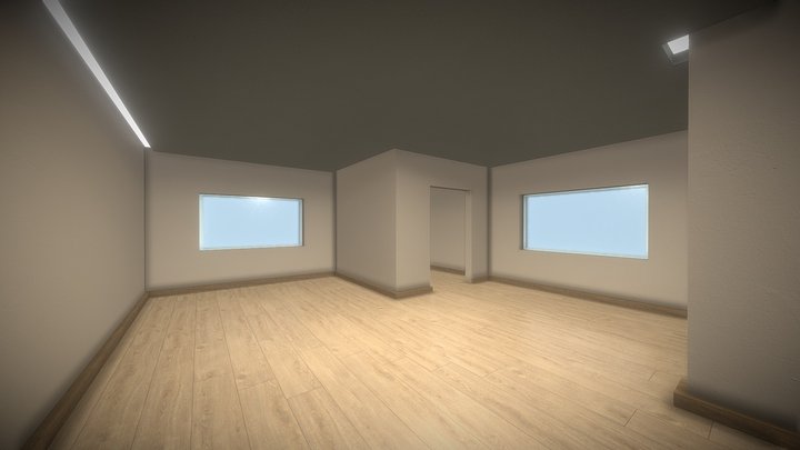 Room Blank 3D Model