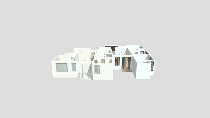 FDC AMAN Udhares 3 Bedroom Apartment Model 3D Model