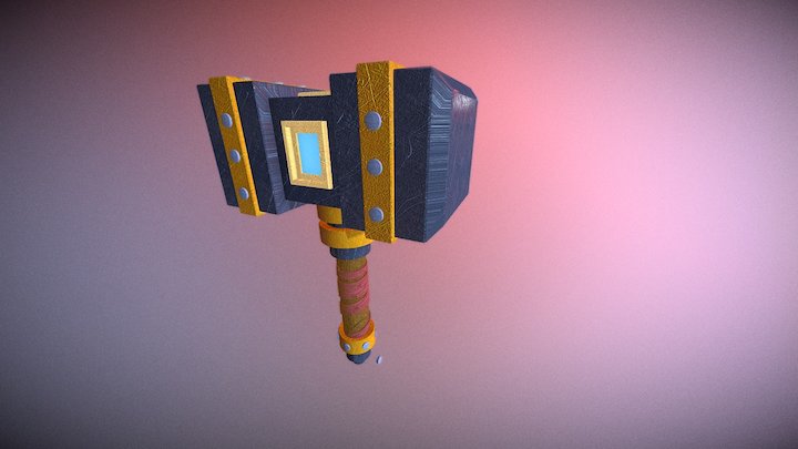 Hammer model c4d - free download 3D Model