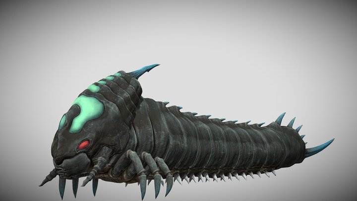 Gigamoth Larva – Free 3D Model STL