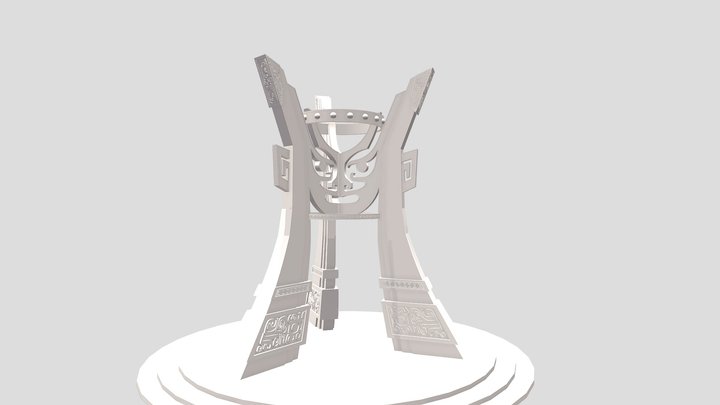女神鼎 3D Model