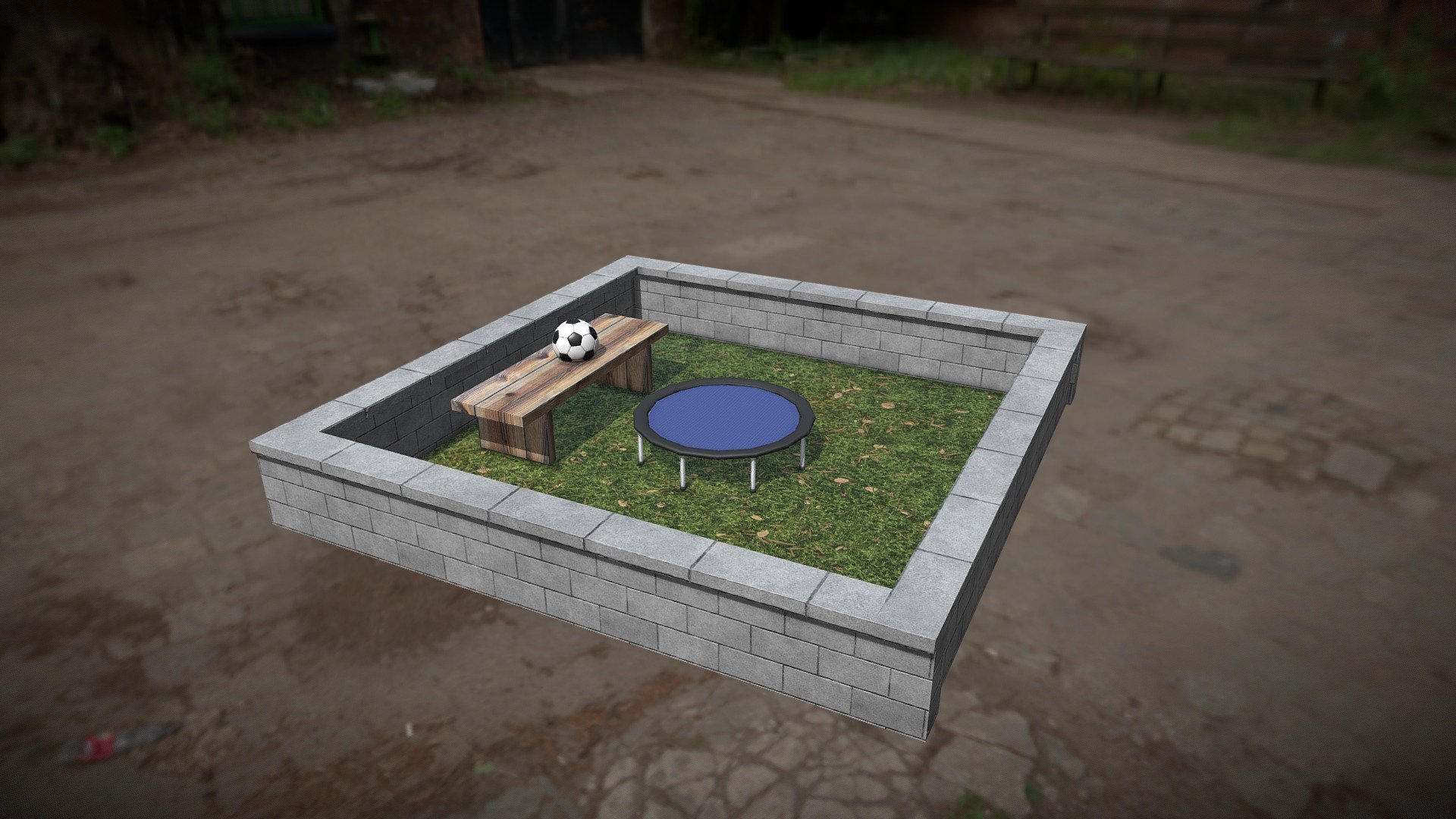 Practise Scene - 3D model by ct_designs [4a3e4bc] - Sketchfab