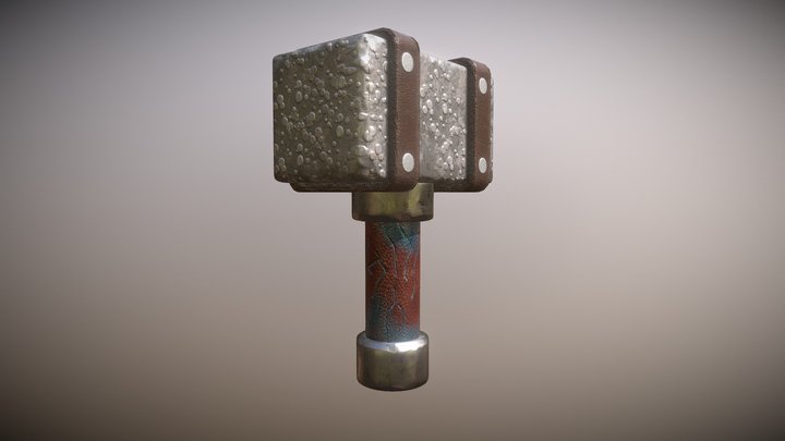 Old Mallet 3D Model