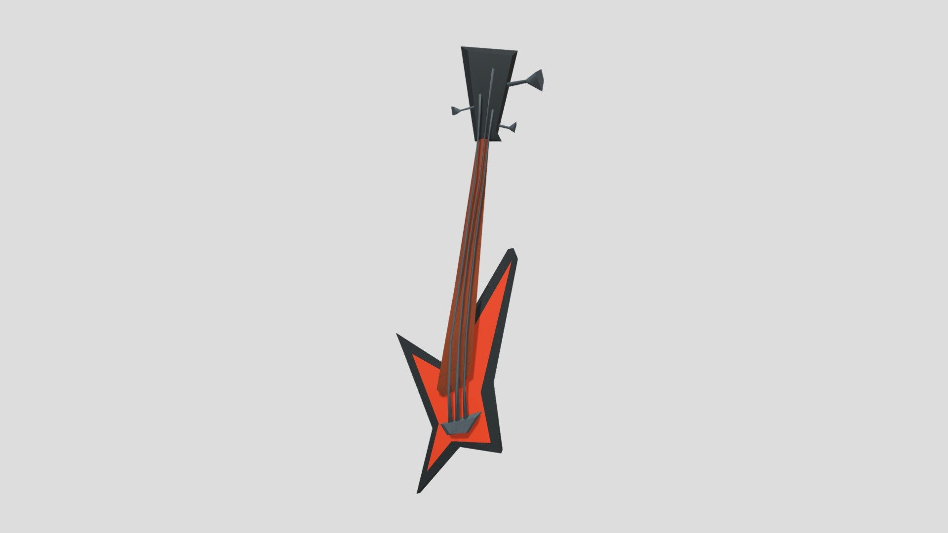 Hello Neighbor Guitar Download Free 3D model by Juandaneitor master