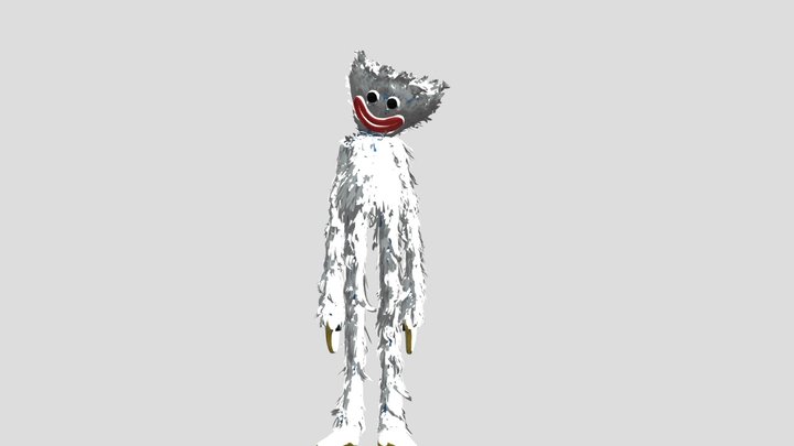 smile huggy wuggy 3D Model