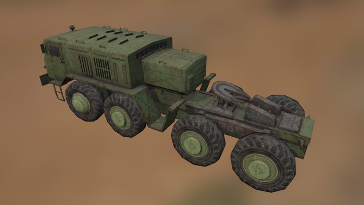 Maz Vehicle 3D Model