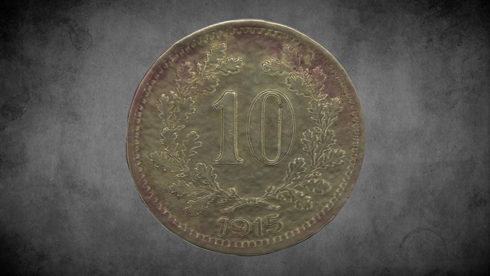 Austrian Coin - 1915 (10 Heller)