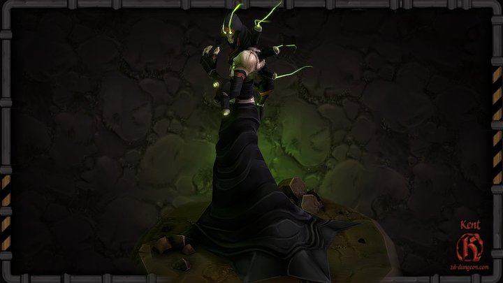 The Dark Seer 3D Model