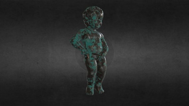 Manneken-Pis 3D Model