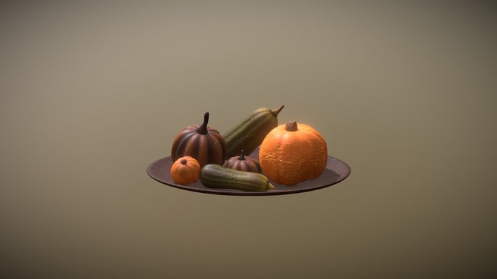 Pumpkins 3D Model