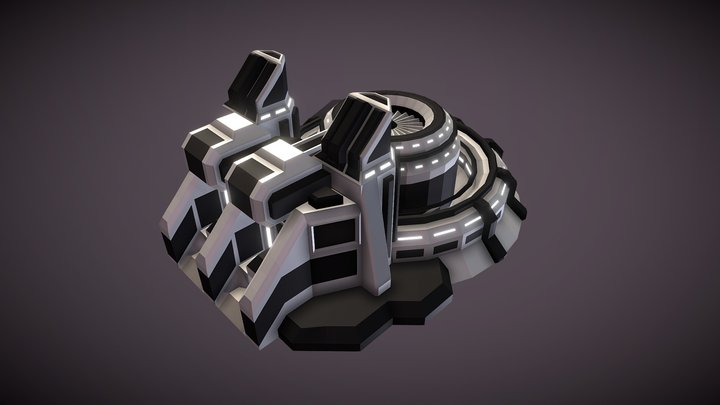 Geothermal Power Station – Free 3D Model STL