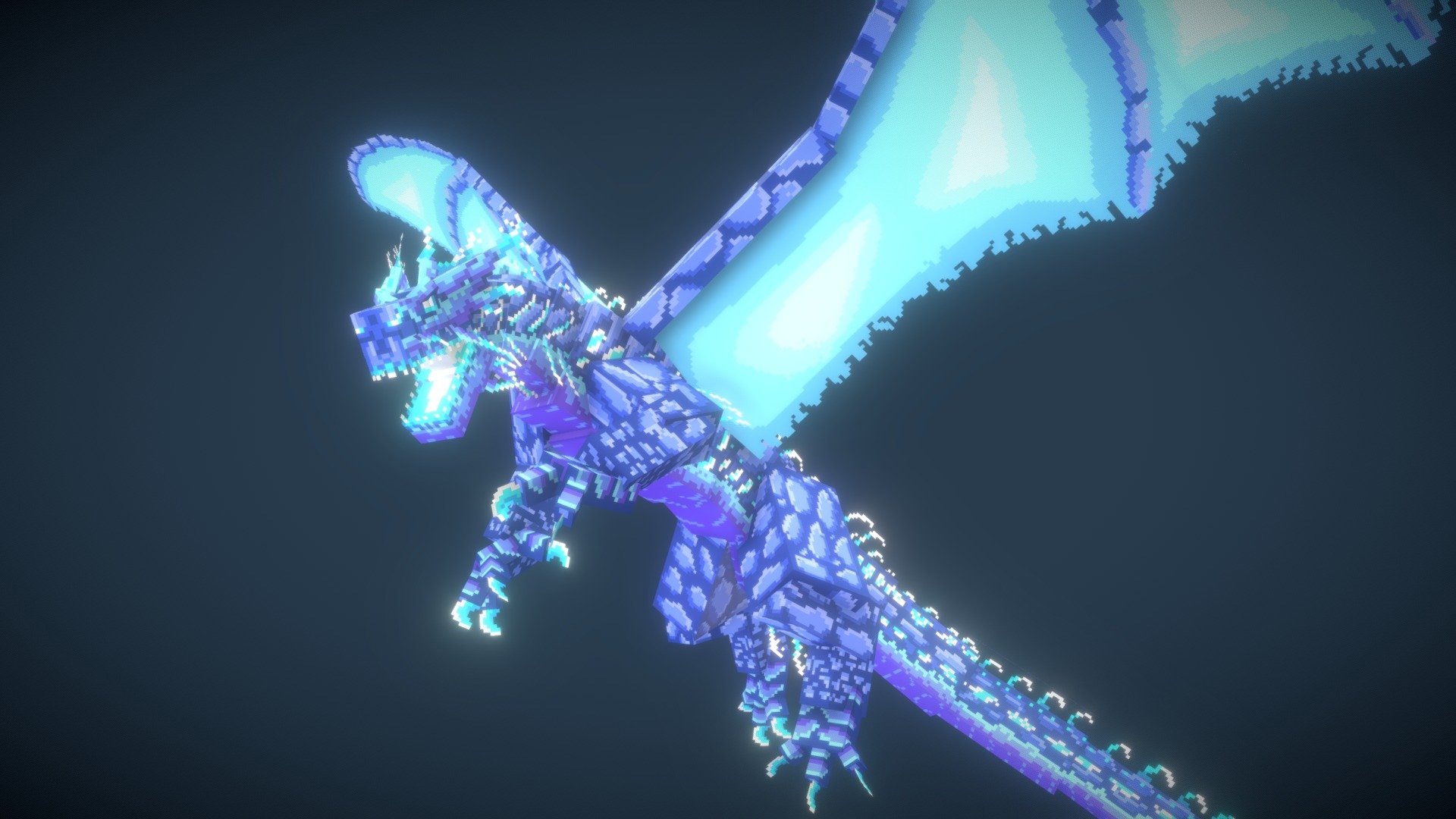 Thunder Dragon - 3D model by Perisai Studios (@PerisaiStudios) [4a43483 ...