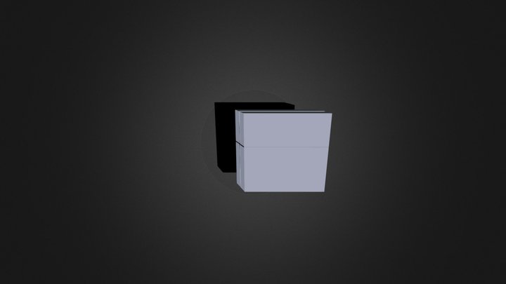 PS4 Blender Model 3D Model