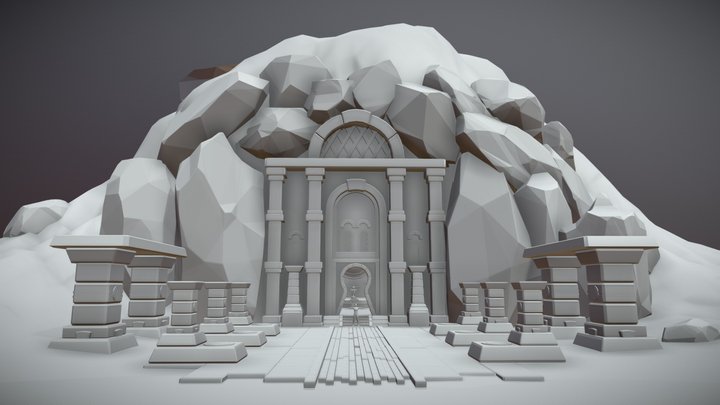 blocking cult 3D Model