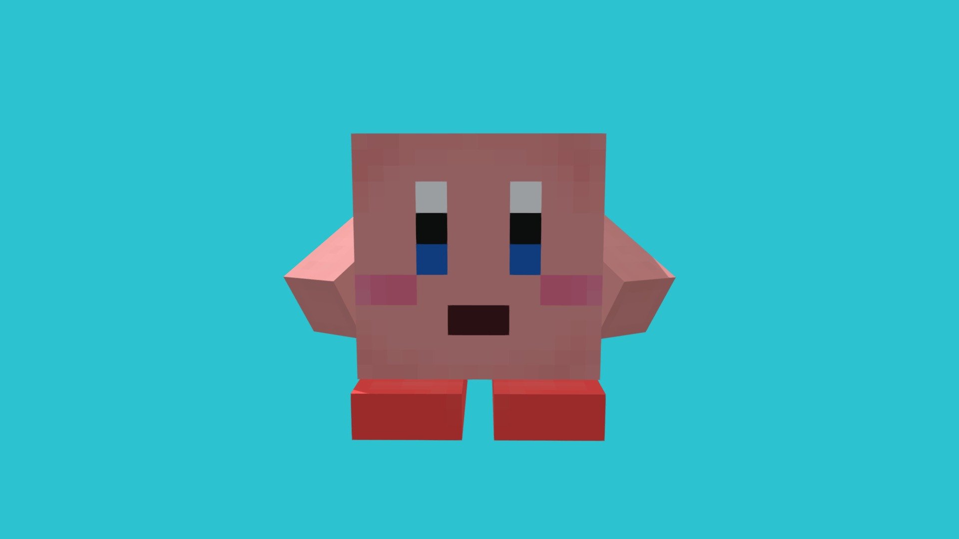 Kirby - 3D model by ciumeg203 [4a45a03] - Sketchfab