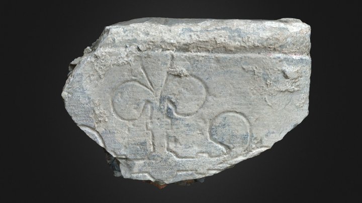 St Mary's KK: Cross slab fragment – Modelo 3D gratuito STL