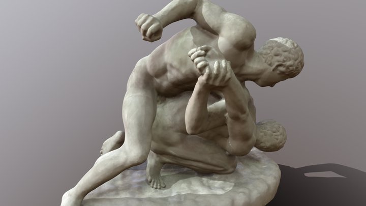 I combattenti di Pergamo 3D Model
