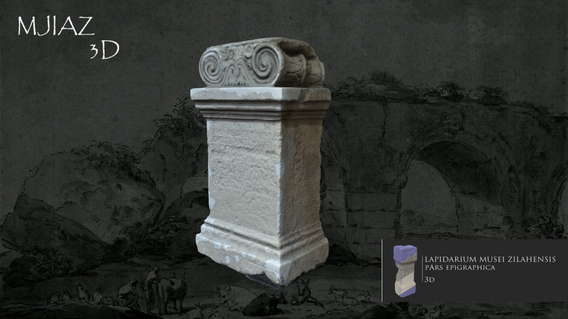 Altar dedicat împăratului Commodus