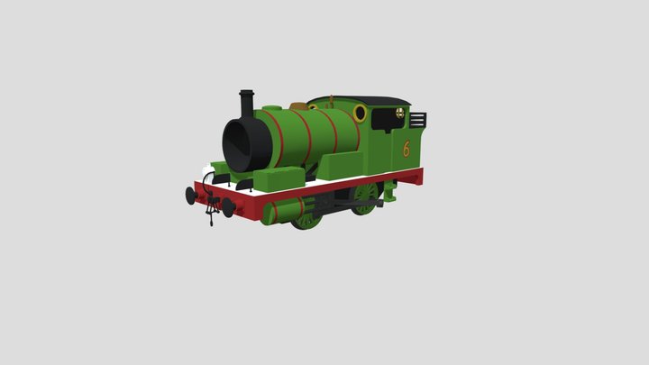 Copy of Percy the Small Green Engine (1) 3D Model