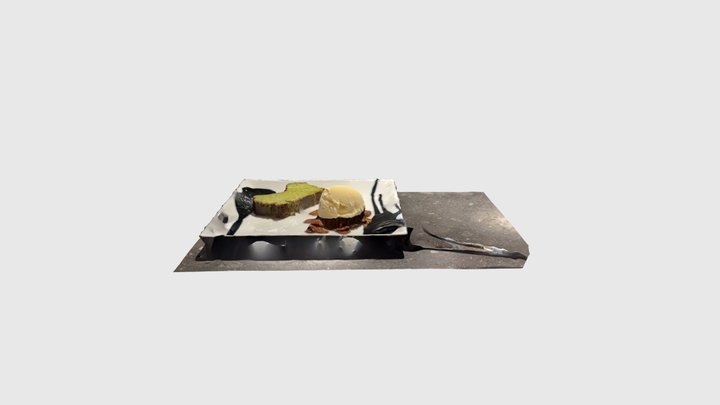 抹茶のチーズケーキ　Mercure Kyoto Station 3D Model