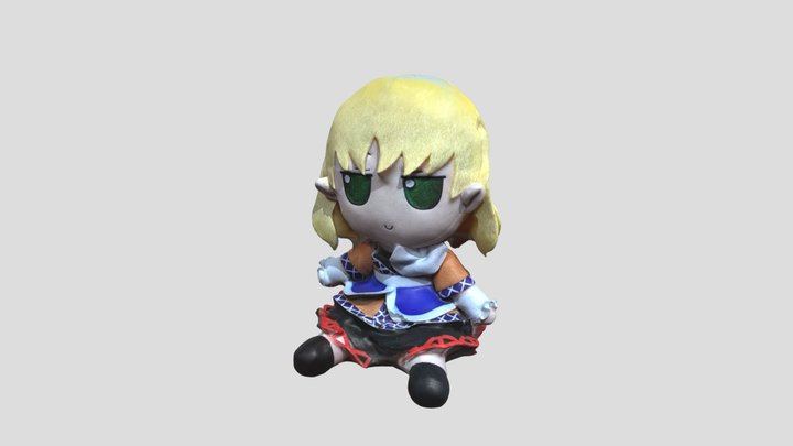 東方 Project - Parsee Mizuhashi Fumo (3D Scan) 3D Model
