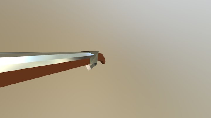 Low-Poly Shotgun 3D Model