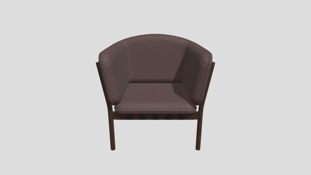 Dowel Lounge Armchair B112