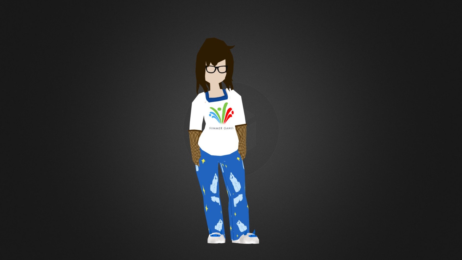 Pajamei Low poly