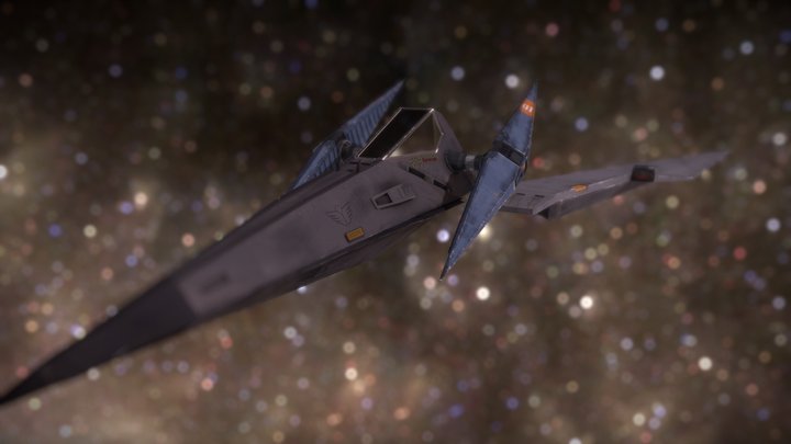 Star Fox 2: HD Arwing 3D Model